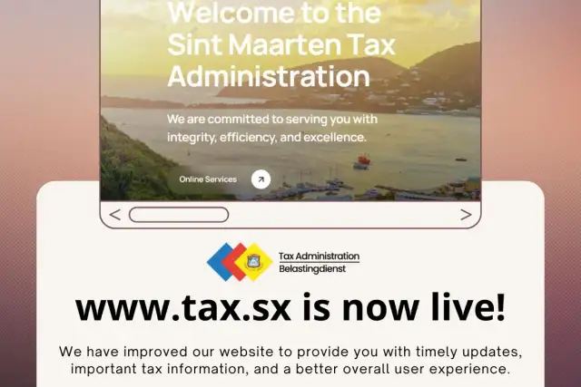 Sxm Government Tax Administration Website Now Back Online | Government of Sint Maarten ...